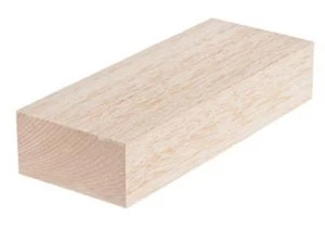Balsa Wood Strip - 9 pcs x 1" Thick x 2" Wide x 36" Long - Free UK Mainland Post - Picture 1 of 1