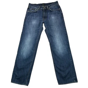 Boss Hugo Boss Jeans Herren 33x32 Blau Texas Regular Fit Medium Wash Denim - Bild 1 von 15