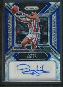 2023-24 PATTY MILLS 39/49 auto panini prizm sensational signatures blue choice - Picture 1 of 2