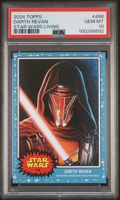 Darth Revan 2024 Topps Living Star Wars 498 Knights of the Old Republic PSA 10 - Image 1 of 2