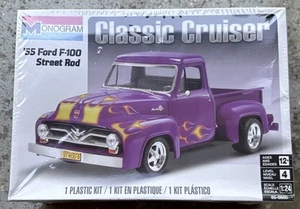 Kits de modelos Revell Monogram 55' F-100 Classic Cruiser Street Rod sellados nuevos - Imagen 1 de 1