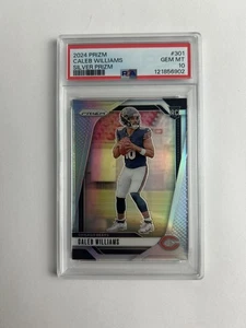 2024 Caleb Williams PSA 10 Silver Prizm Rookie - Bild 1 von 2