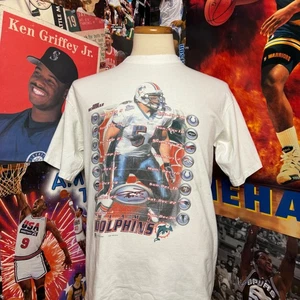 Camiseta De Colección Miami Dolphins NFL Fútbol 2001 Calendario Zach Thomas Talla Grande - Imagen 1 de 9