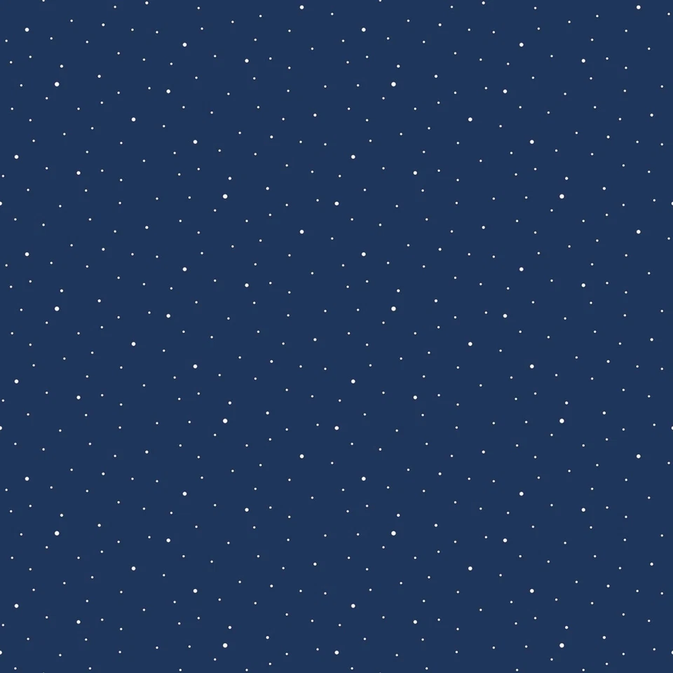 Navy Dapple Dot 108" fabric by Riley Blake, WB640, cotton - Image 1 of 1