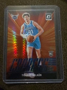 2024-25 Donruss Optic Tidjane Salaun RC Express Lane Red /175 #8 Hornets - Picture 1 of 1