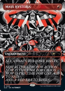 ~ Mass Hysteria ~ NM ~ Secret Lair ~ MTG ~ - Picture 1 of 1