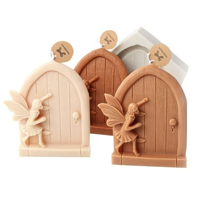 Molde hecho a mano moldes de arcilla marco de puerta de ángel en forma de material de silicona Foto 1 de 4