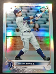 JAVIER BAEZ DETROIT TIGERS 2022 TOPPS REFRACTOR CROMADO #147 - Imagen 1 de 4