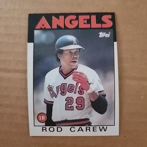 1986 Topps Rod Carew #400 California Angels - Picture 1 of 2