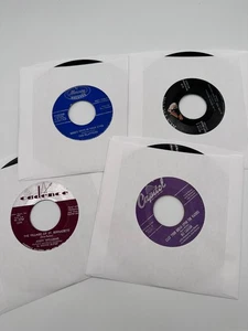 Lot of 4 Vintage 45s-1950s Pop Vocals/PComo, Platters, A Williams, Kit Carson - Picture 1 of 24