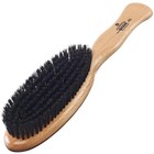 Kent Black Boar Bristle Two Toned Cherrywood Clothes Brush