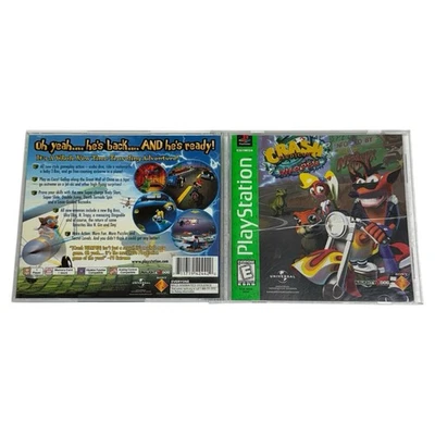 Crash Bandicoot 3 Warped Sony Playstation 1 PS1 Greatest Hits NO DISC - Image 1 of 2