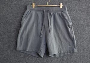 Alo Yoga Shorts Herren 30 x 7 grau Sweats weich atmungsaktiv Athleisure ohne Futter gebraucht, in einwandfreiem Zustand - Bild 1 von 3