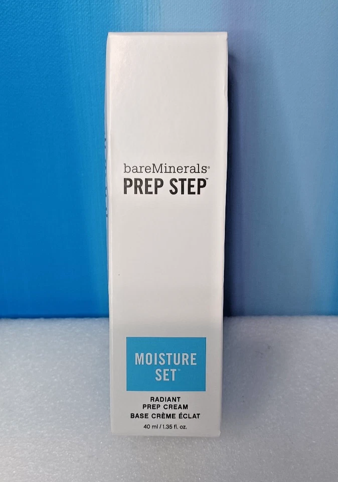 bareMinerals Prep Step Moisture Set Radiant Prep Cream 40ml Each -