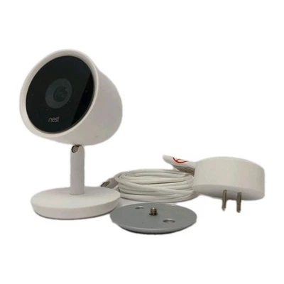 Google Nest Cam IQ Smart Indoor Security Camera White (NC3100-US) A0053  3 Piece - Image 1 of 4