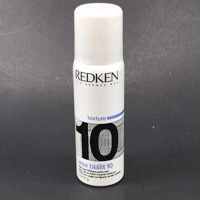 Redken Wax Blast Texture 10 spray de acabamento de alto impacto 2 oz academia de viagem - Imagem 1 de 4