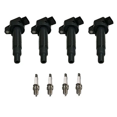 4 Ignition Coils Pack UF316 and Spark Plug For 2001-2009 Toyota Prius 1.5L L4 - Изображение 1 из 4