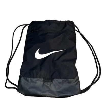 Nike Brasilia 9.5 Entrenamiento Gimnasio Saco Unisex Deportes Mochila Bolso Negro DM3978-010 Foto 1 de 4