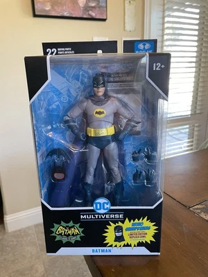 MCFARLANE TOYS DC MULTIVERSE BATMAN 66 (SERIE DE TV CLÁSICA), ADAM WEST, NUEVO Foto 1 de 4