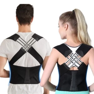 Posture Corrector New Unisex Size M Adjustable Posture Straightener Back Support - Picture 1 of 4
