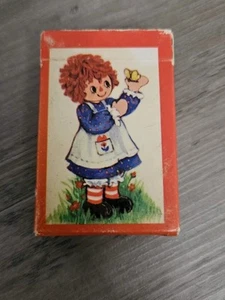 Raggedy Ann Hallmark Playing Cards 1974 - Picture 1 of 8