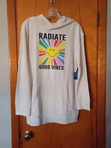 Neu mit Etikett Old Navy x Pop Sugar Radiate Good Vibes Hoodie Sweatshirt Junior XXL (18) - Bild 1 von 8