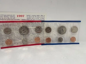 1997 US Mint Uncirculated Set P&D 10 coins - Picture 1 of 3