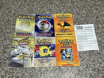 Pokemon Base Neo Expedición Temática Deck Lista de Verificación Libro de Reglas Insertar Lote 3 4 8 Foto 1 de 4