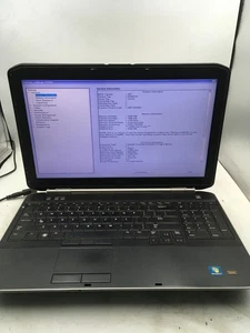 DELL LATITUDE E5520 - BOOTS TO BIOS - INTEL I5 2520M - 2GB RAM - 15" - READ - BB - Picture 1 of 8