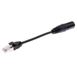 15cm XLR 3 Pin Male To RJ45 Male Network Connector Adapter Converter Cable - Picture 1 of 7