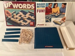 Complete ! 1997 Upwords Board Game Maker Scrabble Words Spelling Learning Letter - Picture 1 of 11