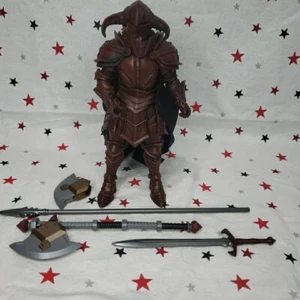 Mythic Legions 1.0 Vorgus Vermillius Blood Armor Loose Complete Four Horsemen - Picture 1 of 5