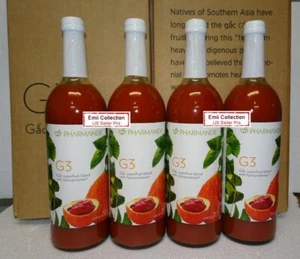 Nu Skin Nuskin Pharmanex Gac G3 Juice, 2 Pack (4 Bottles) Sealed - Picture 1 of 3