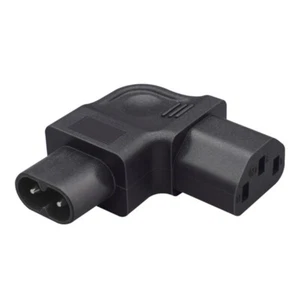 PDU Power Cord Adapter C8 to C13 Figure 8 Male to IEC Female Socket - Picture 1 of 8