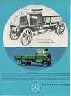 1959 Original Advertising 'American Of Mercedes Benz Germany Truck Iero Present