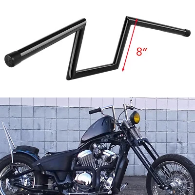 Para Honda Shadow VLX600 VT750 VT1100 Bobber 1" Manillar 8" Elevación Z-Bar Suspensión Foto 1 de 4