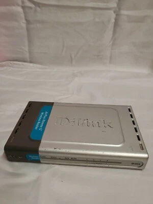 DLink DI-624 Wireless Router Airplus Ext Super G MIMO 108 Mbps 4-Port - 2.4 Ghz - Image 1 of 4