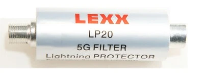 5G LTE 4G Filter + Surge/Lightning protector HD TV Antenna Signal 715-1000 MHz - Image 1 of 4