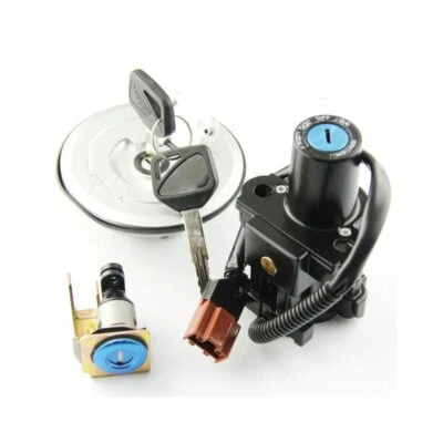 Interruptor de ignição tanque de combustível gasolina tampa trava conjunto de chaves para Honda CB500F CB500X CBR500R - Imagem 1 de 4