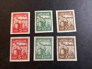 Collectzone Lettland 43-45, 49-51 sehr schön aufklappbar - Bild 1 von 2