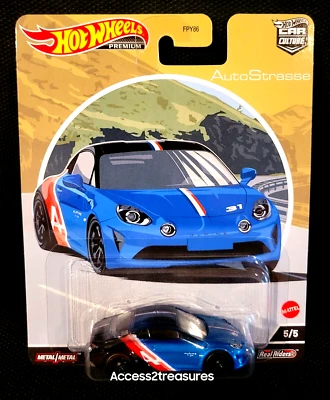 Hot Wheels Premium Car Culture/Alpine A110 Auto Strasse 2022 Foto 1 de 3