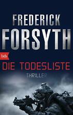Die Todesliste von Frederick Forsyth (2015, Taschenbuch)