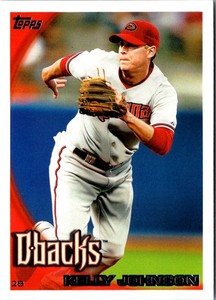 2010 Topps Kelly Johnson #614 Arizona Diamondbacks