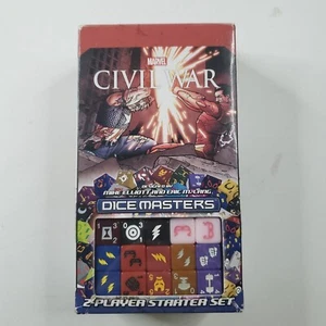 Marvel Civil War Dicemasters Starterset für 2 Spieler plus 4 zusätzliche Würfel und Karten - Bild 1 von 4