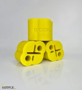 Renault Sport Clio MK3 RS 197 200 Exhaust Mount Hanger Bushes 05-12 Uprated Poly - Picture 1 of 3