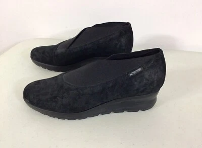Mephisto Black Suede Air Jet Shoes Slip On Womens 7 - Image 1 of 4