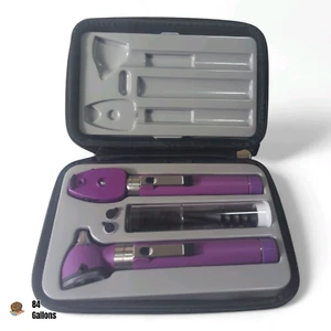 Otoscopio/oftalmoscopio de bolsillo de doble mango ADC Diagnostix 5110NLV - púrpura - Imagen 1 de 13