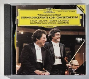 Zubin Mehta - Mozart: Sinfornia Concertante KV364, Concertone KV190 [gebrauchte CD] - Bild 1 von 4