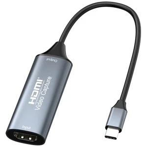 Tarjeta capturadora de Video HD 4K 30Hz HDMI a USB-C / Type-C con Kabel - Bild 1 von 7