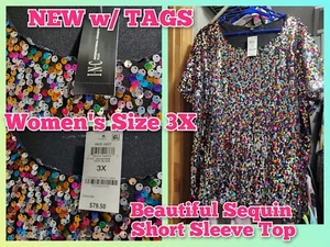 sequin tops for women - Picture 1 of 4